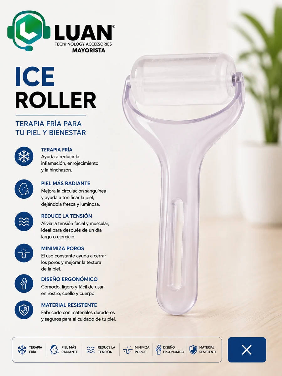 RODILLO PARA LA PIEL ICE ROLLER - FLBWLES