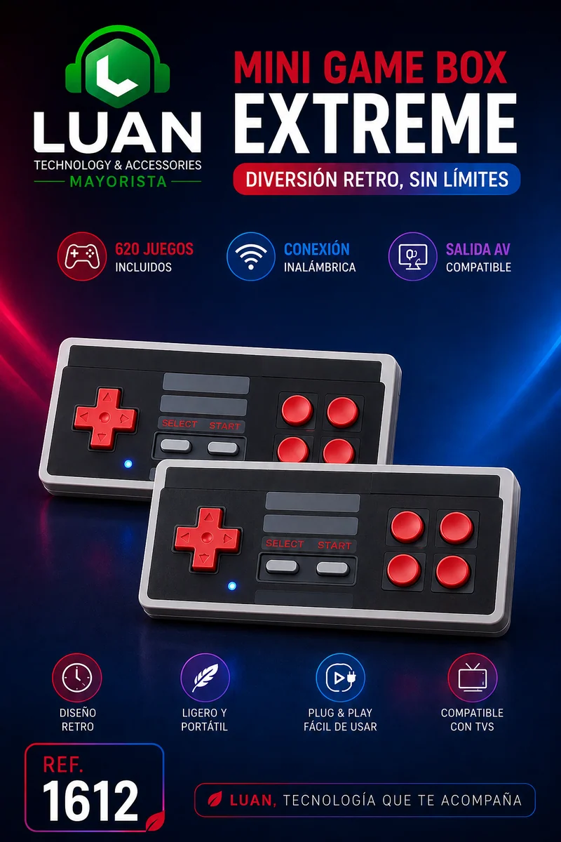 JUEGO EXTREME 620 MINI GAME BOX