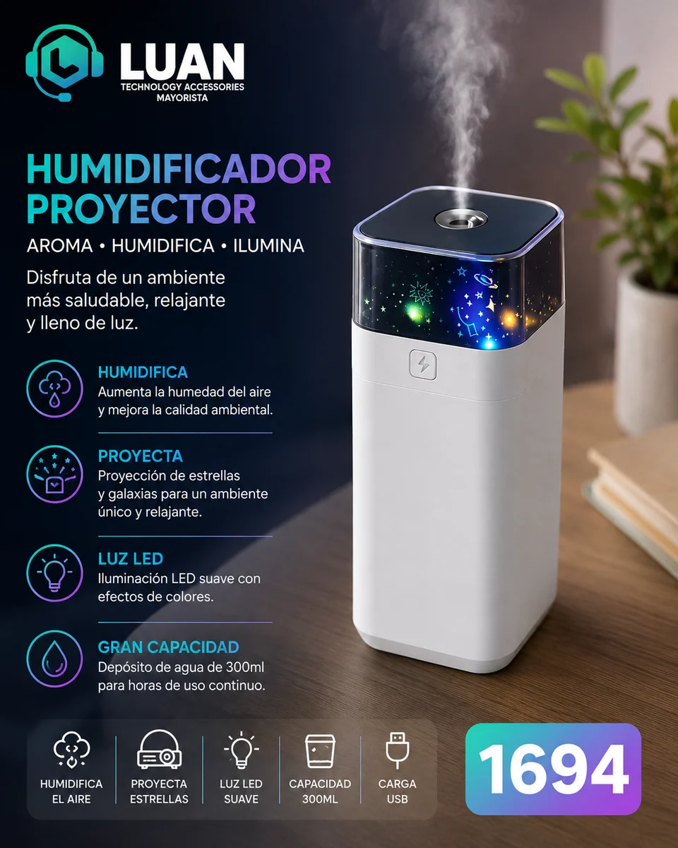 HUMIFICADOR PROYECTOR - MX-2081