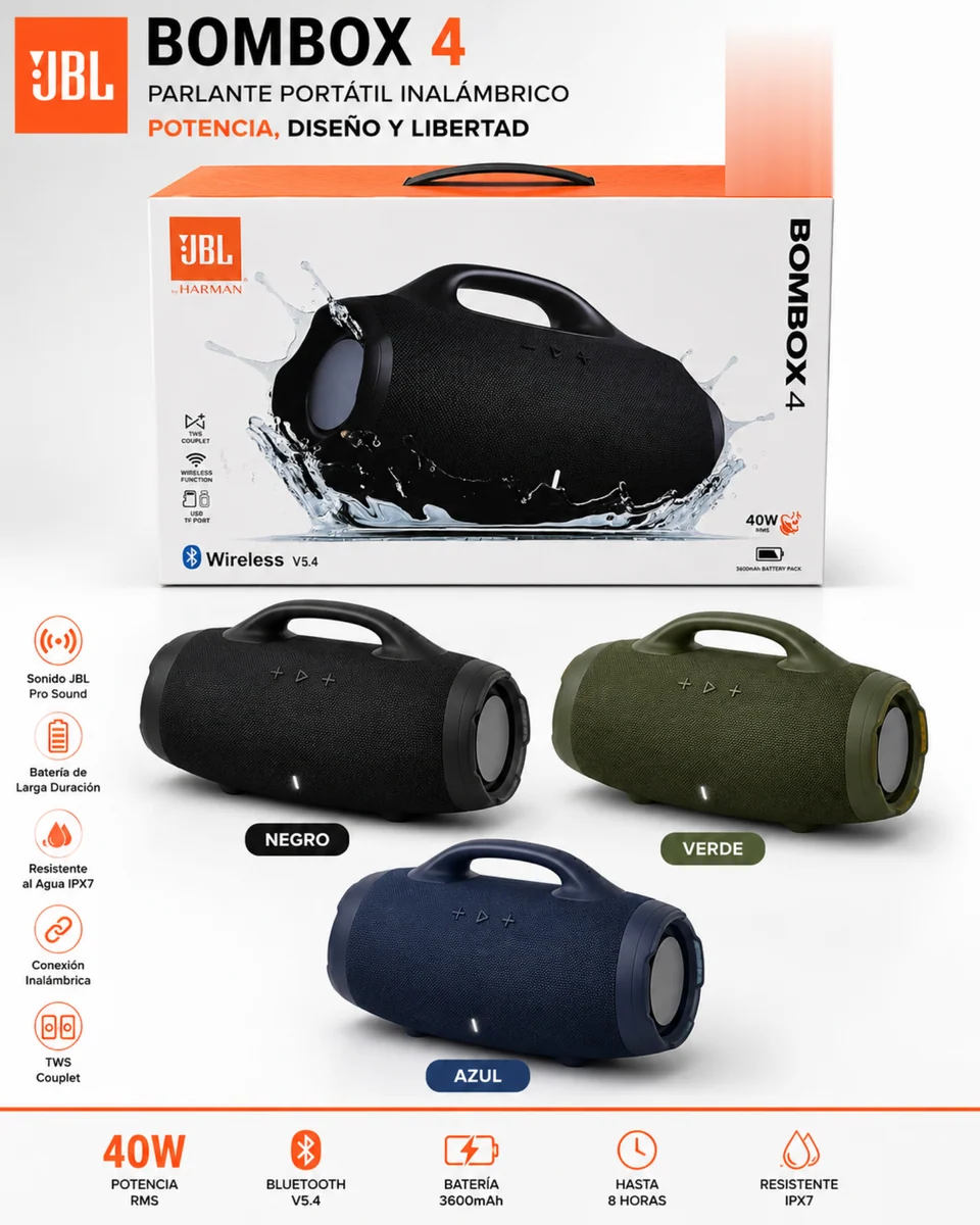 PARLANTE JBL BOMBOX 4