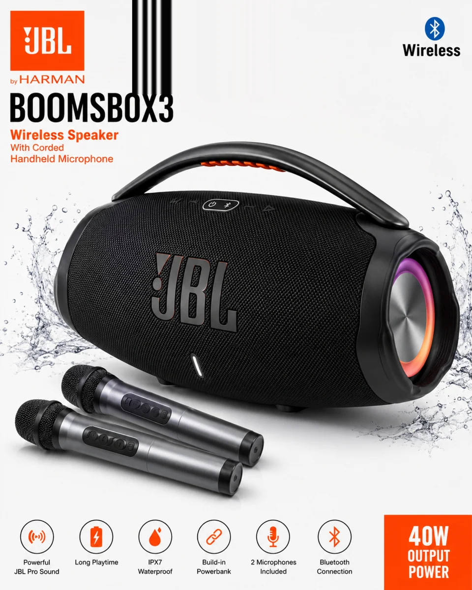 PARLANTE LBJ BOOMSBOX3