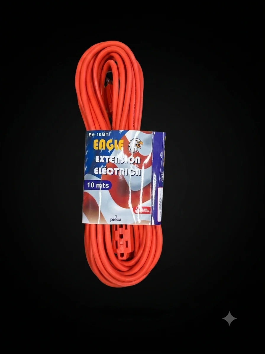 EXTENCION NARANJA METRAJES DE 3, 6, 10. 15 METROS