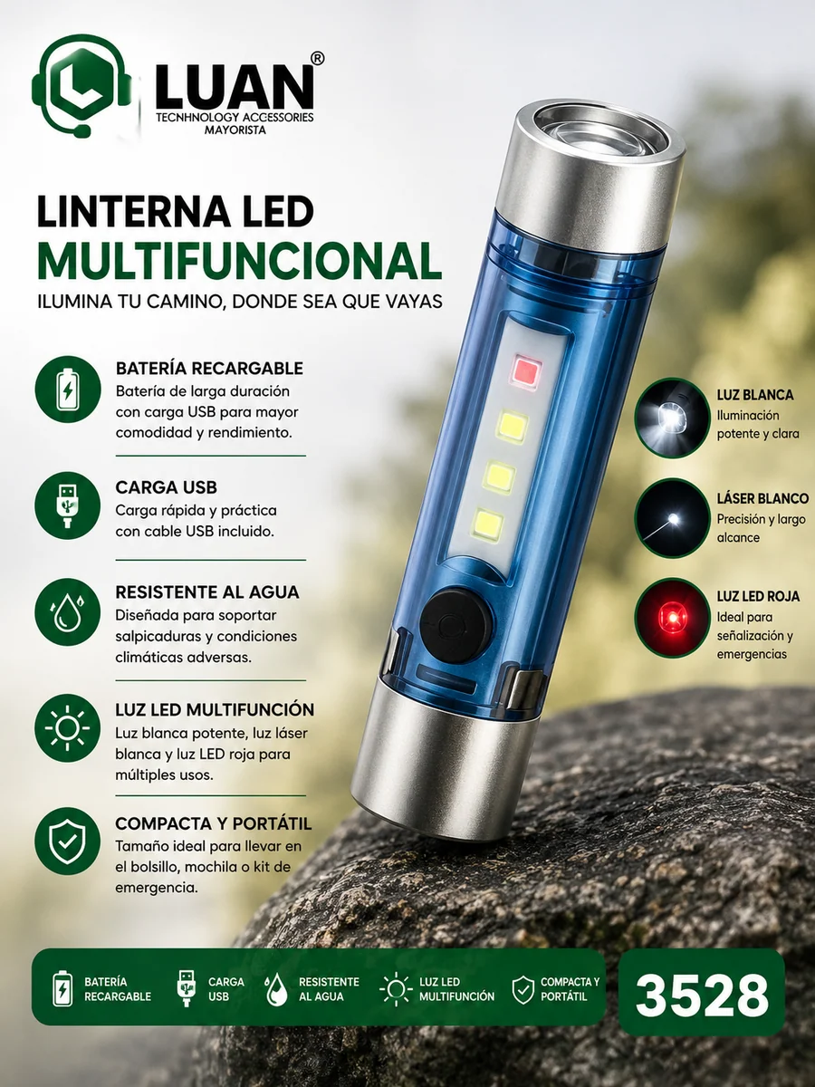 LINTERNA LED ZJ-023