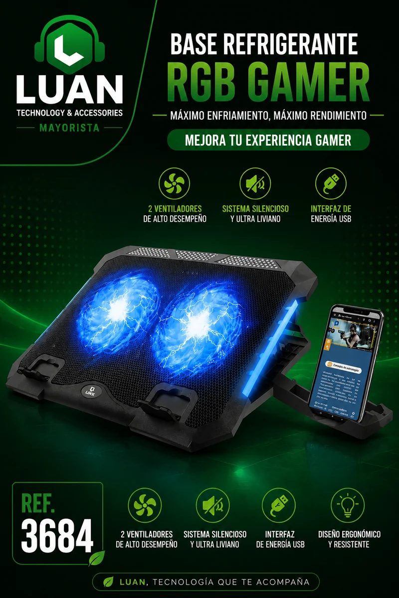 BASE REFRIGERANTE RGB LINX BR-888