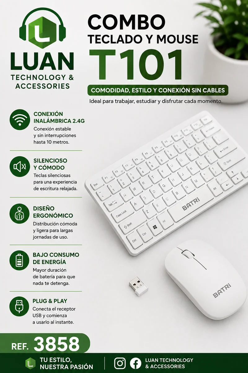 COMBO TECLADO BATRI TI 01