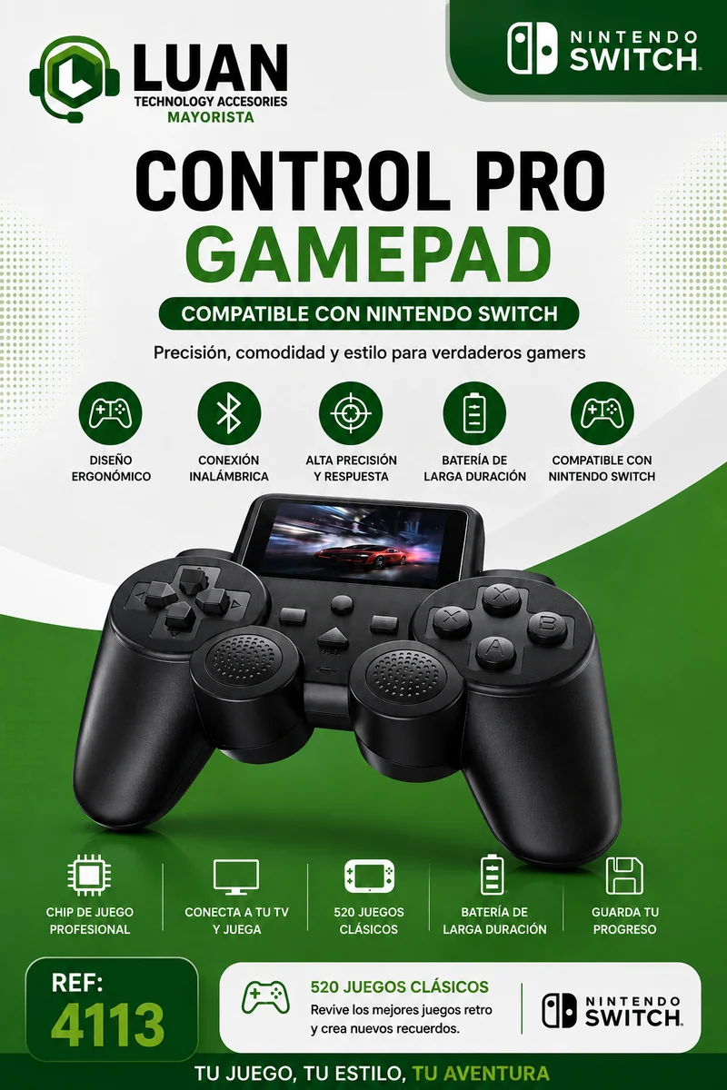 CONTROL VIDEOJUEGO S10