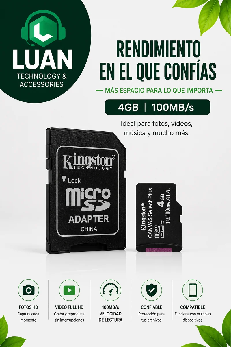 MEMORIA MICRO 4GB