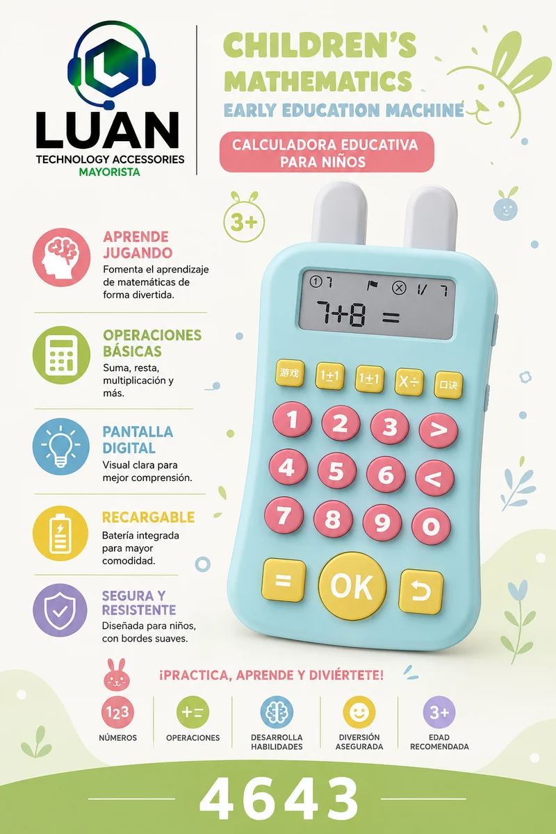 CALCULADORA EDUCATIVA PARA NIÑOS CAL-01