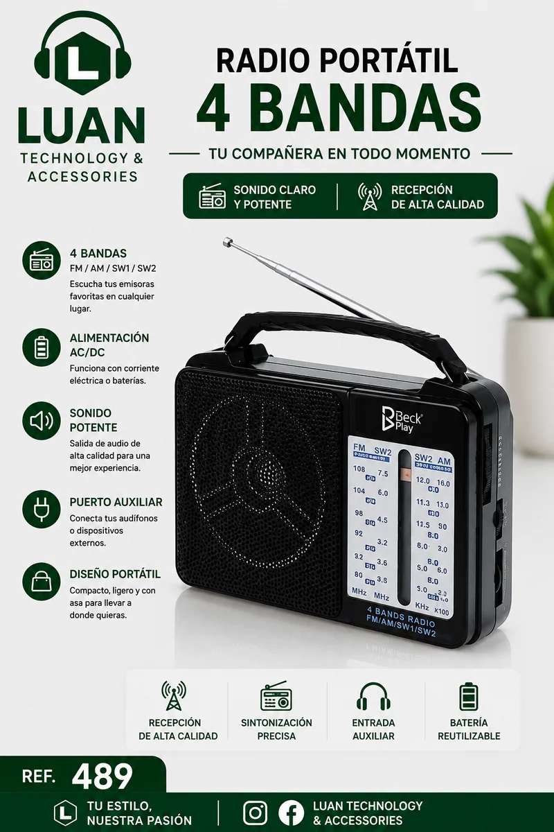 RADIO BP-R026/BK-R007