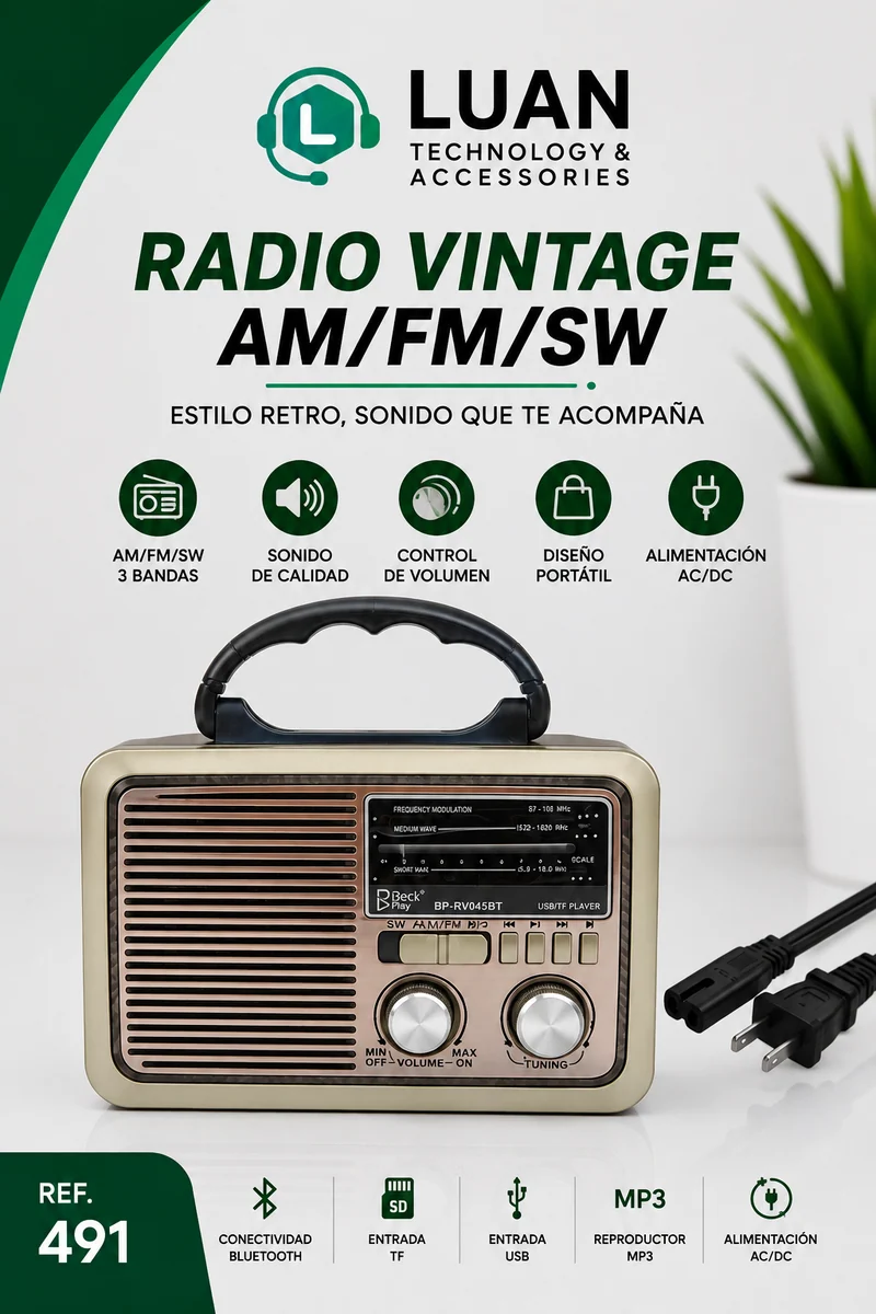 RADIO BECK PLAY BP-RV045BT