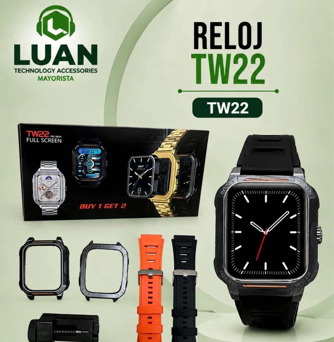 RELOJ SMART WATCH TW22