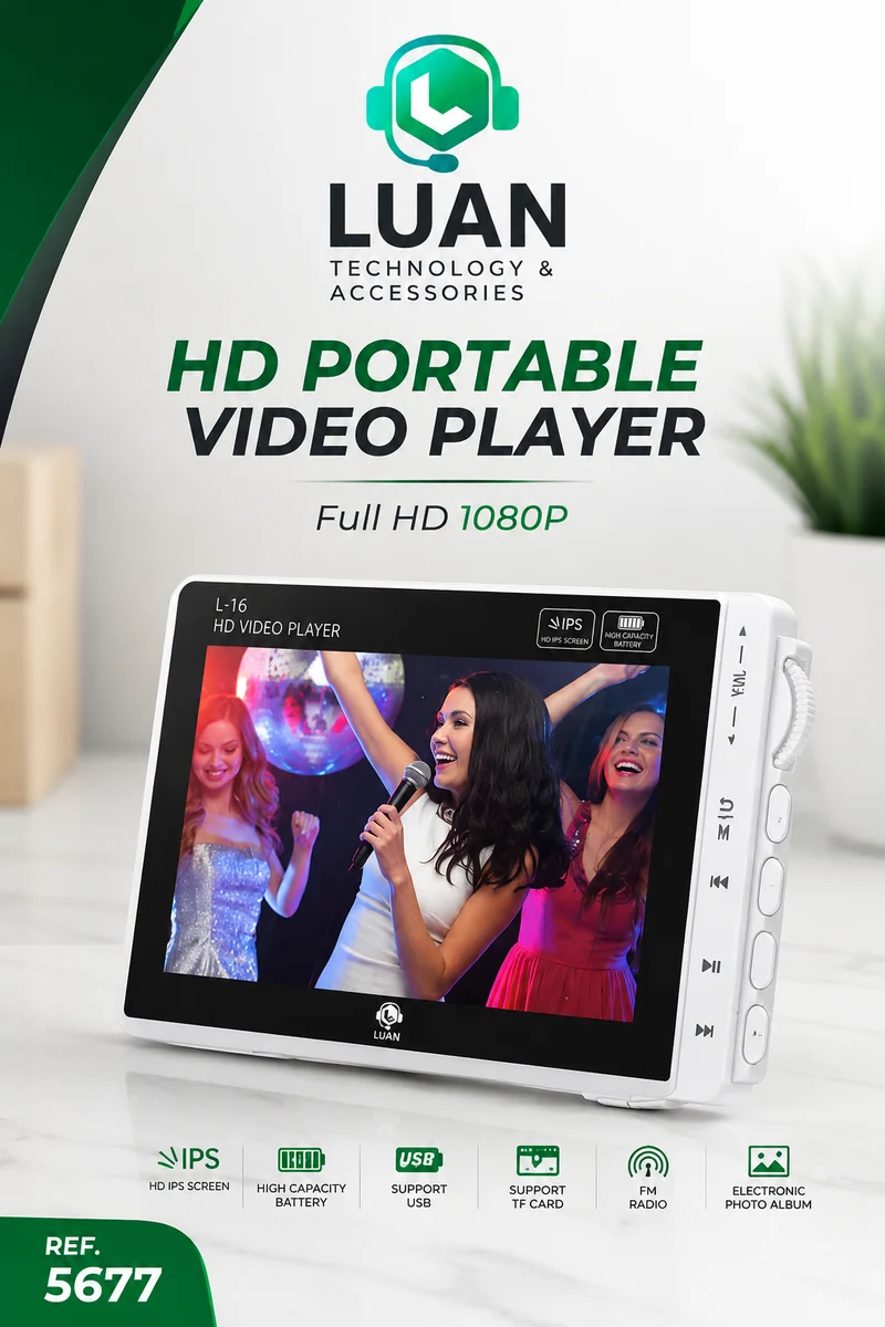 PANTALLA LUAN VIDEO PLAYER L-16