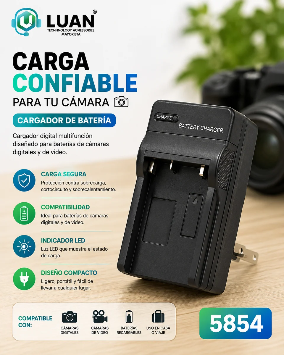 BATERIA O CARGADOR PARA PANEL O CAMARA