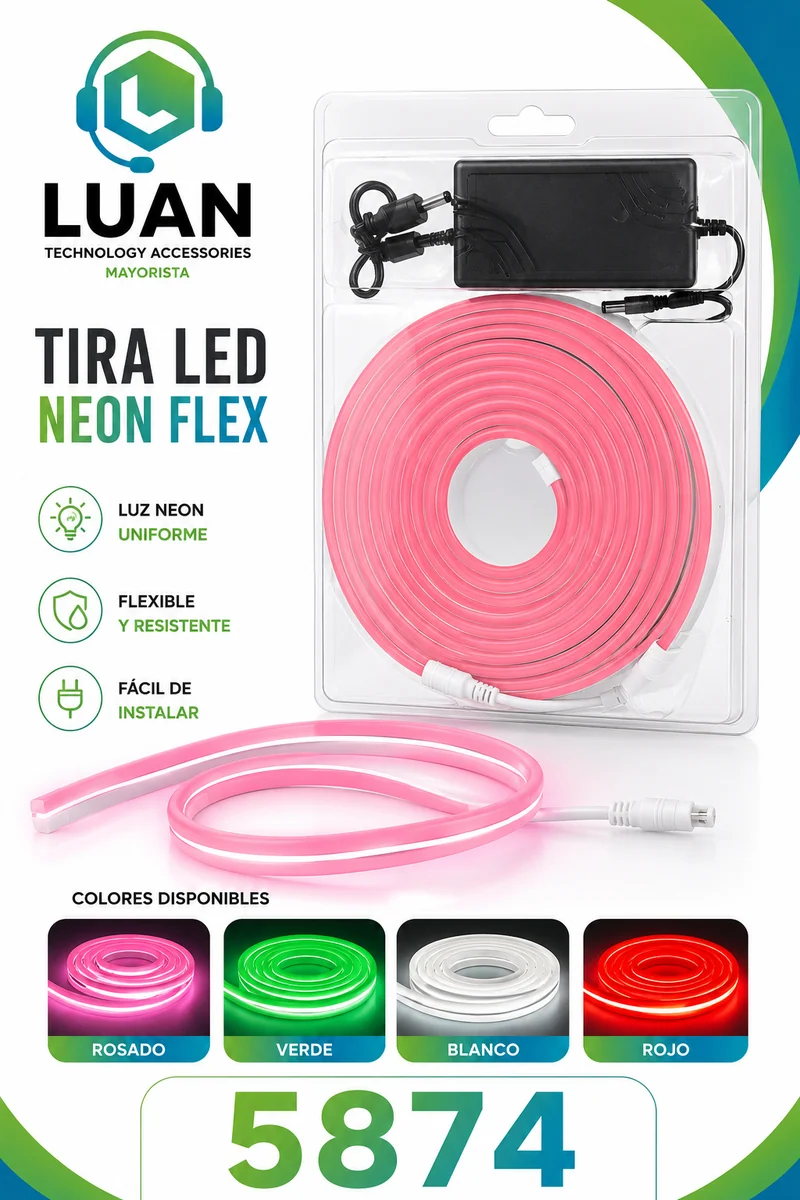 CINTA NEON 5M 110V