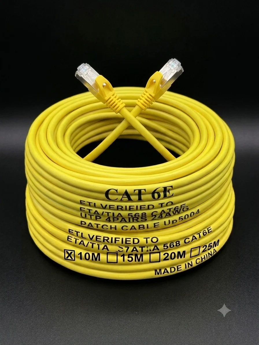 CABLE DE RED CAT 6E 10M