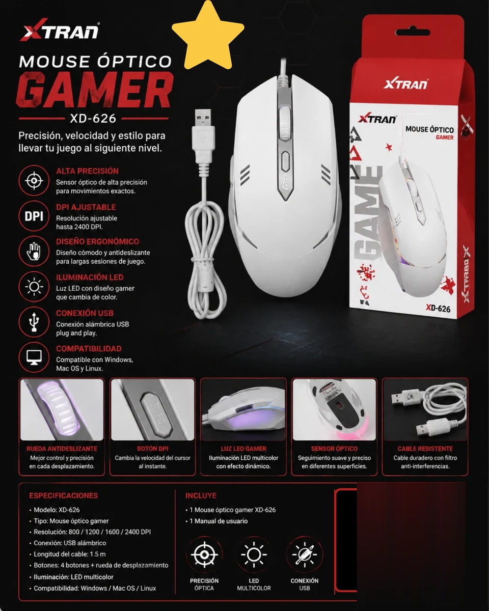 MOUSE XD-626