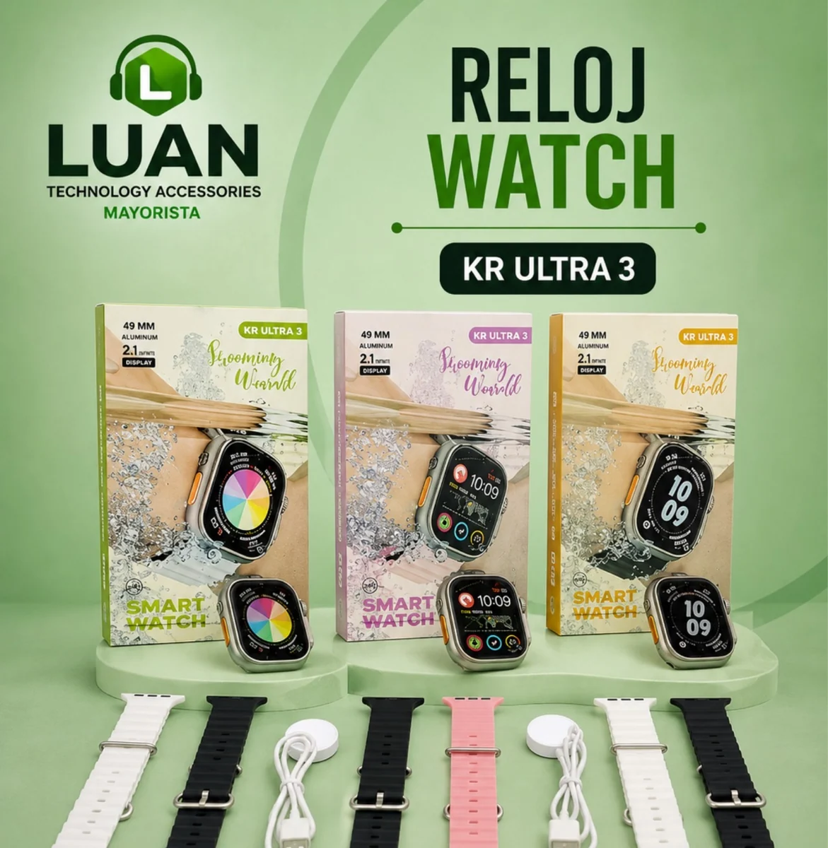 RELOJ SMART WATCH KR ULTRA 3