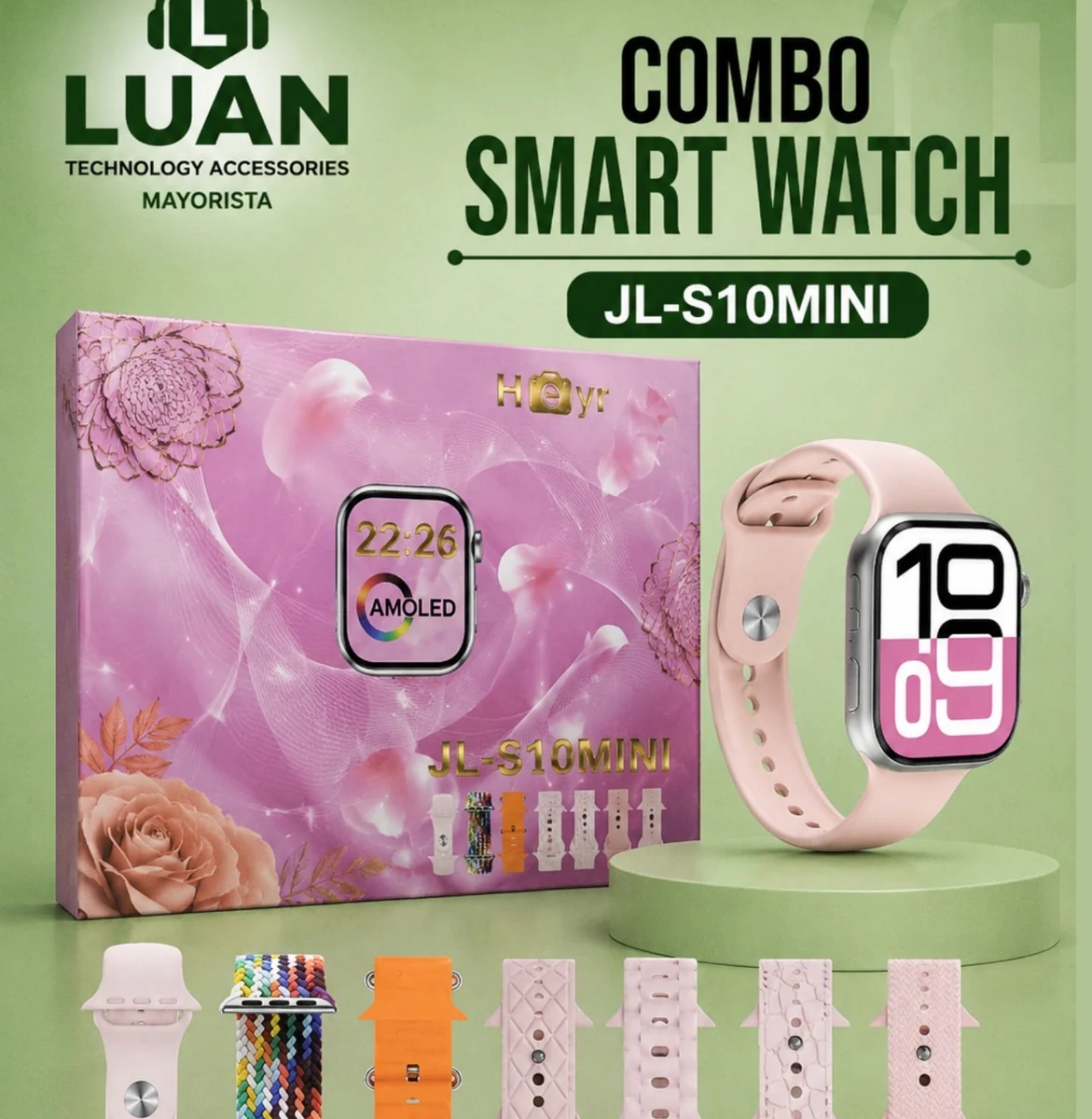 RELOJ SMART WATCH MINI JL-S10
