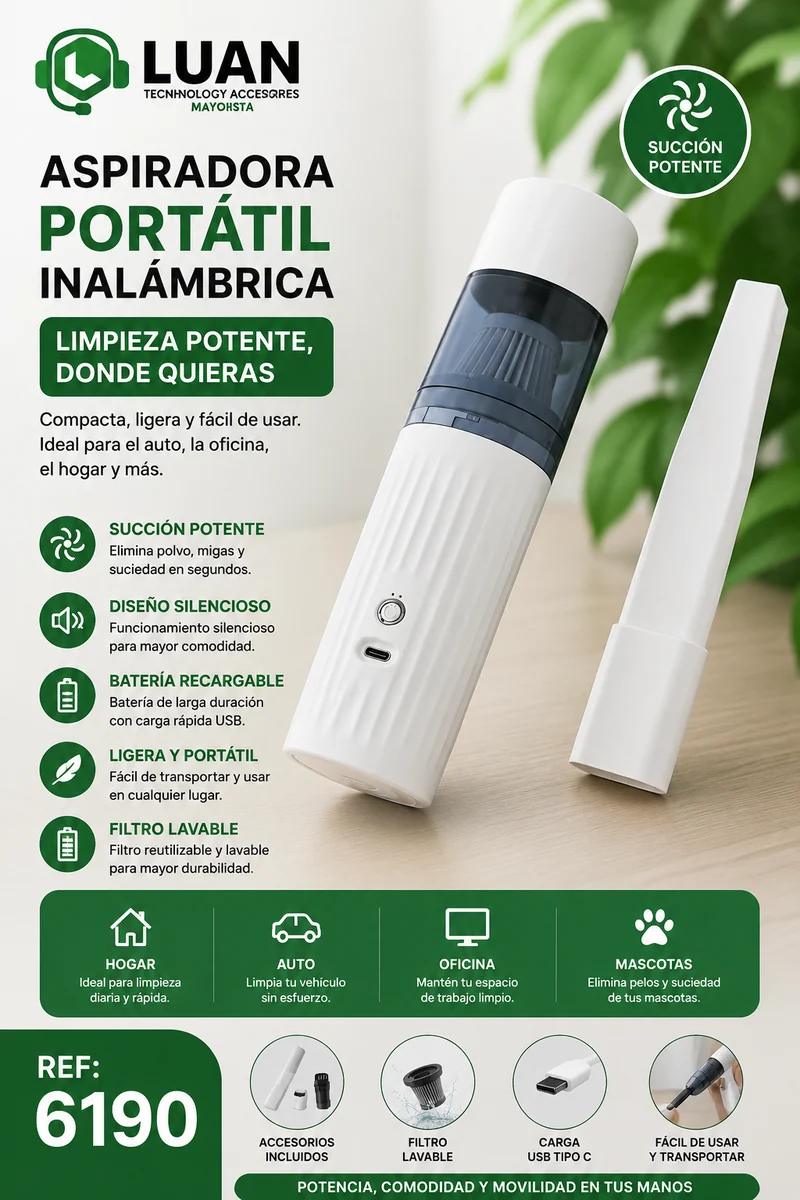 MINI ASPIRADORA LP207