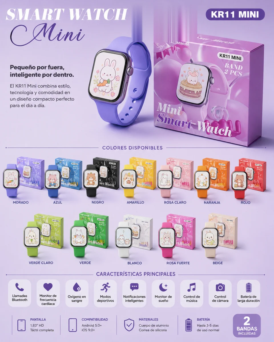 COMBO RELOJ KR11 MINI