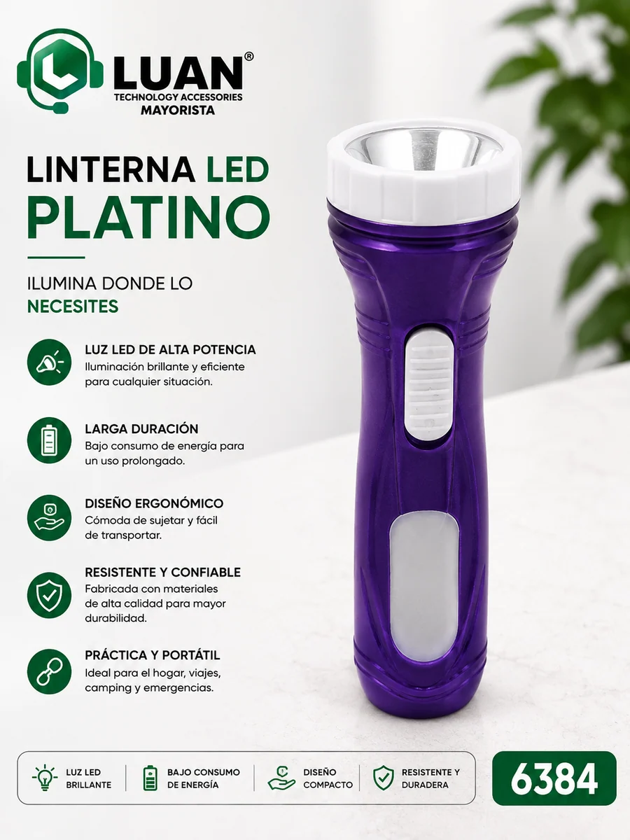 LINTERNA PLATINO PL-1705/PL-1877