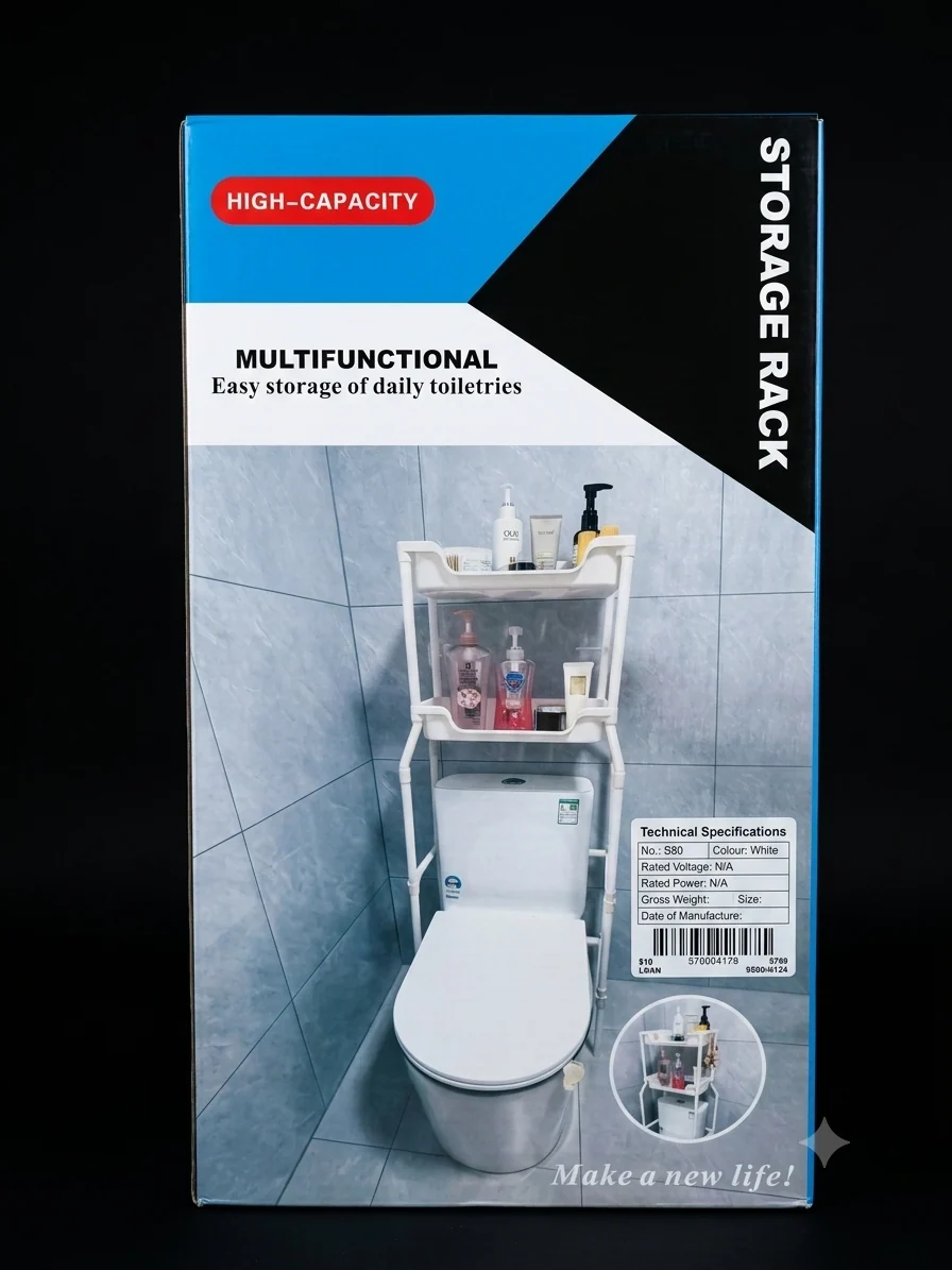 ESTANTE DE BAÑO TOILET RACK