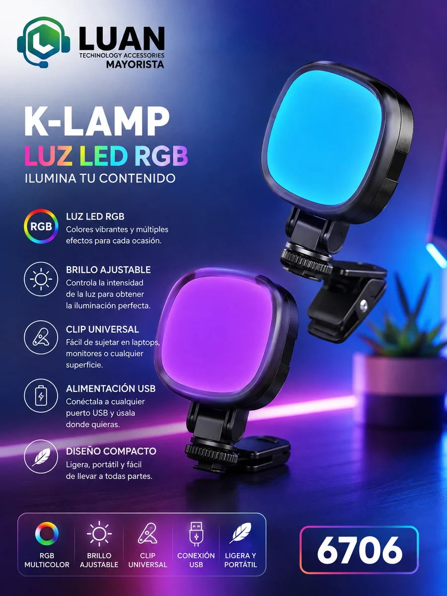 PANEL DE LUZ K-LAMP