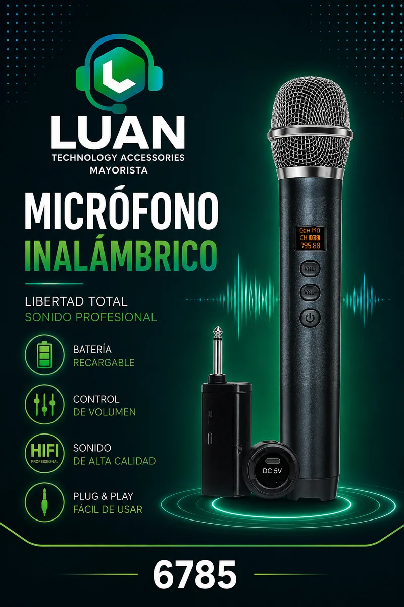 MICROFONO INALAMBRICO DS-03S