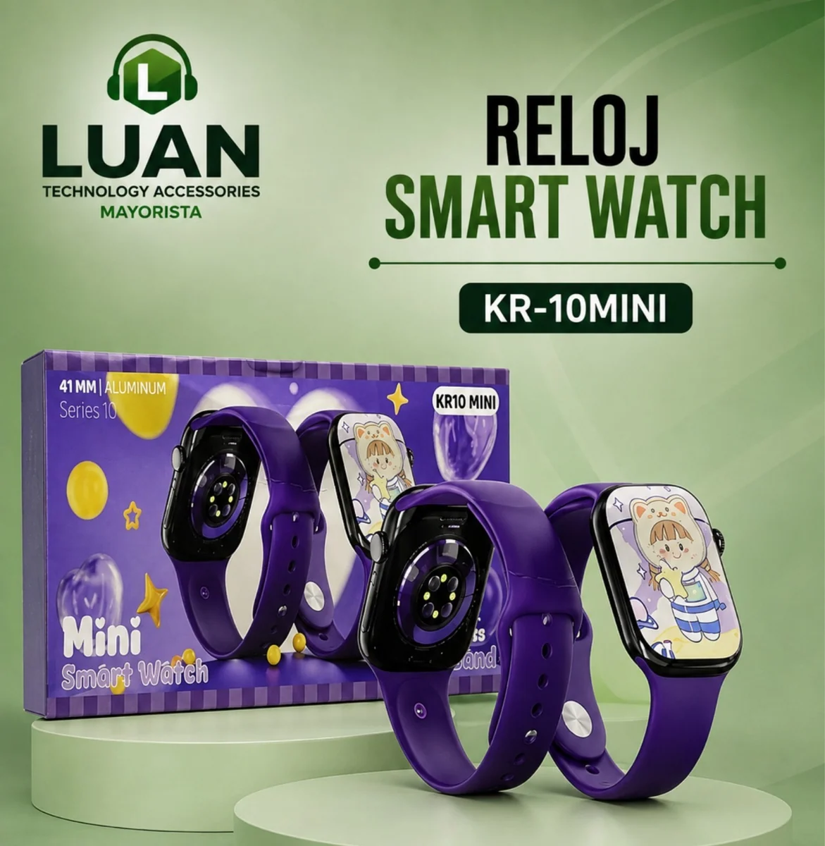 RELOJ SMART WACH KR-10MINI