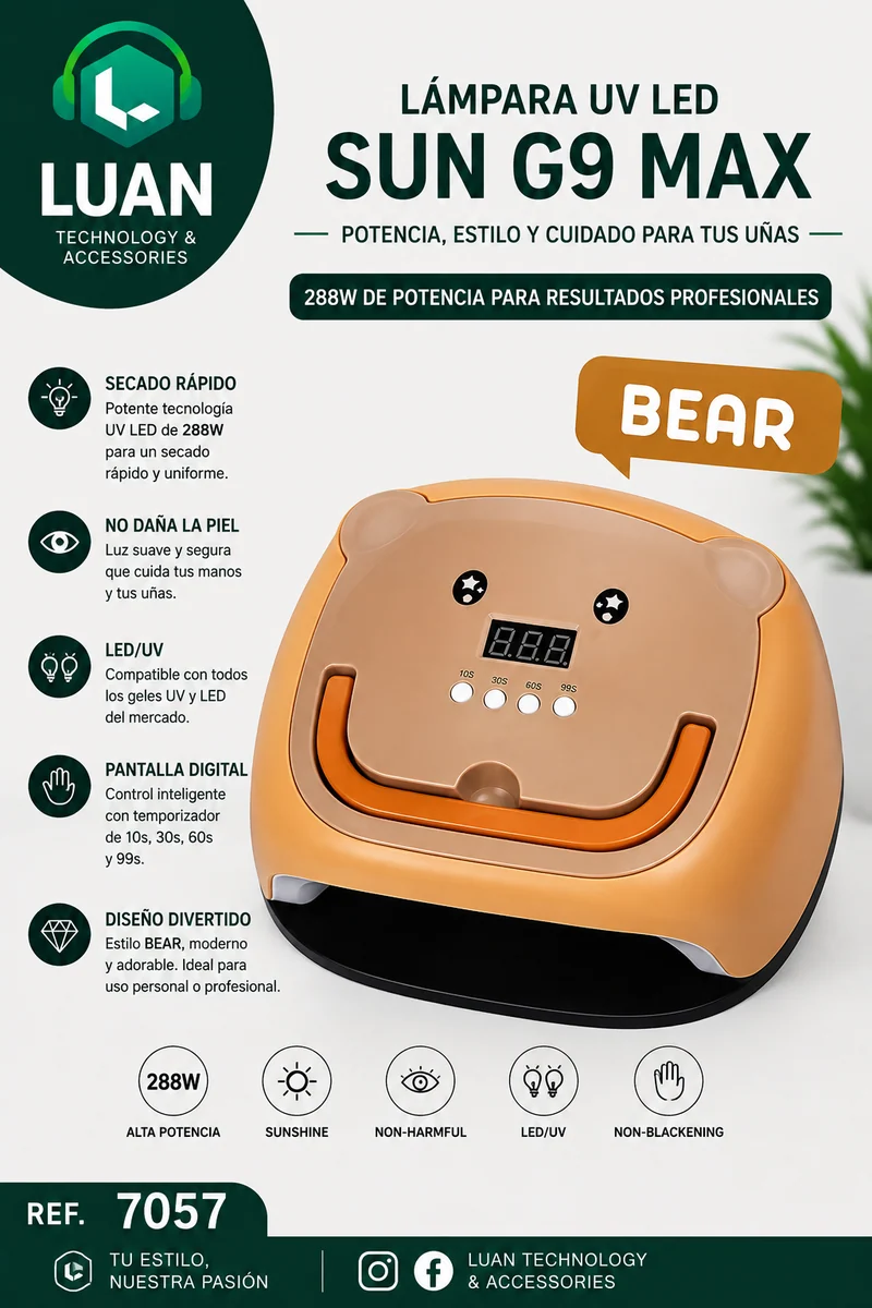 LAMPARA SUN G9 MAX