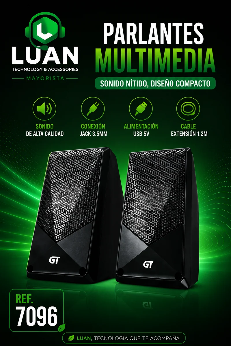 PARLANTE PARA PC HT2826 D7