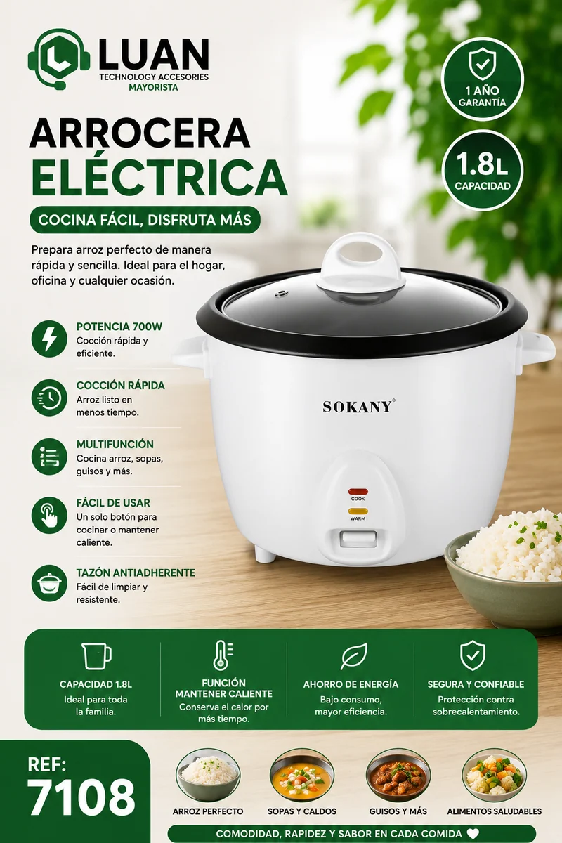 OLLA ARROCERA MABUAL 1.8L