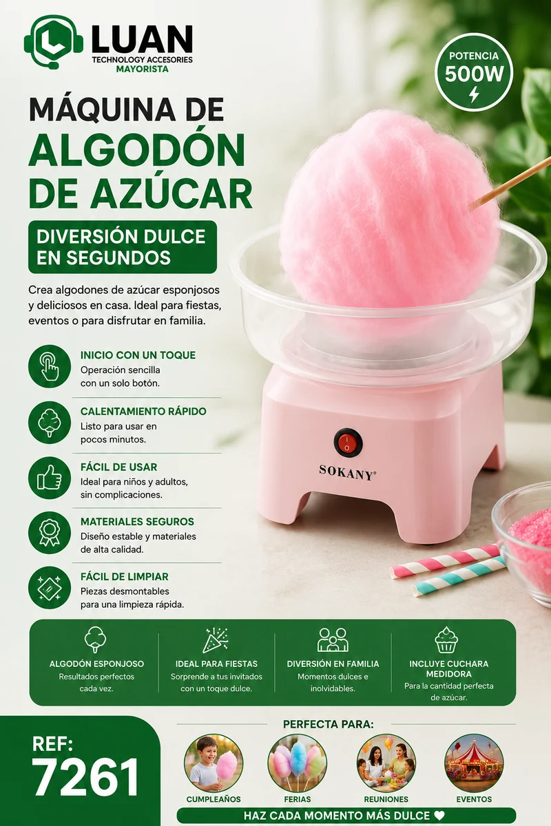 MAQUINA ALGODON SK-520