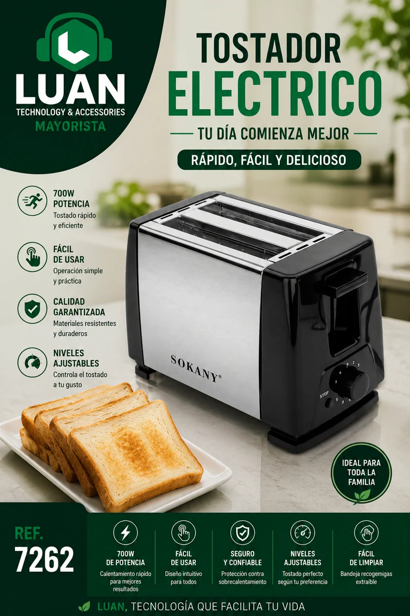 TOSTADORA DE PAN SK-016S