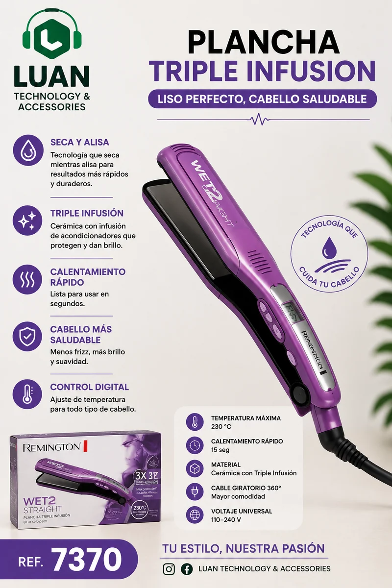 PLANCHA PRO NOVA MORADA