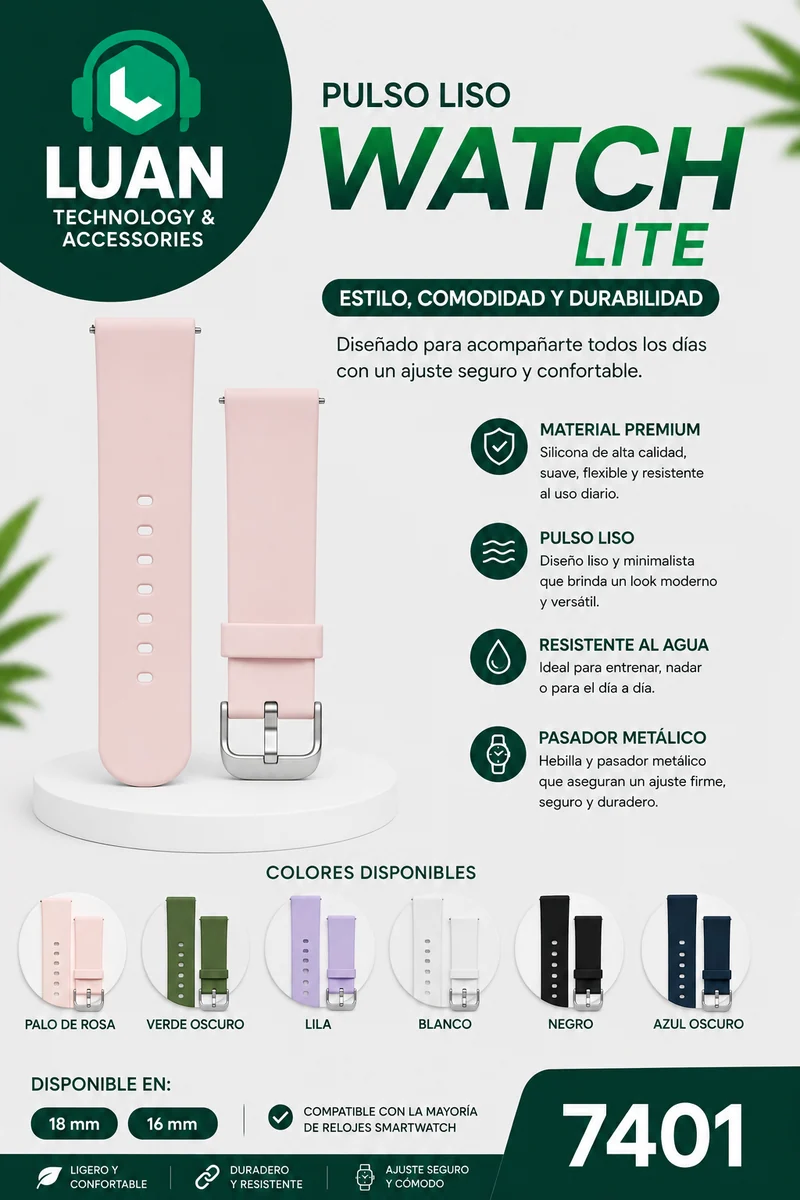 PULSO LISO WATCH LITE