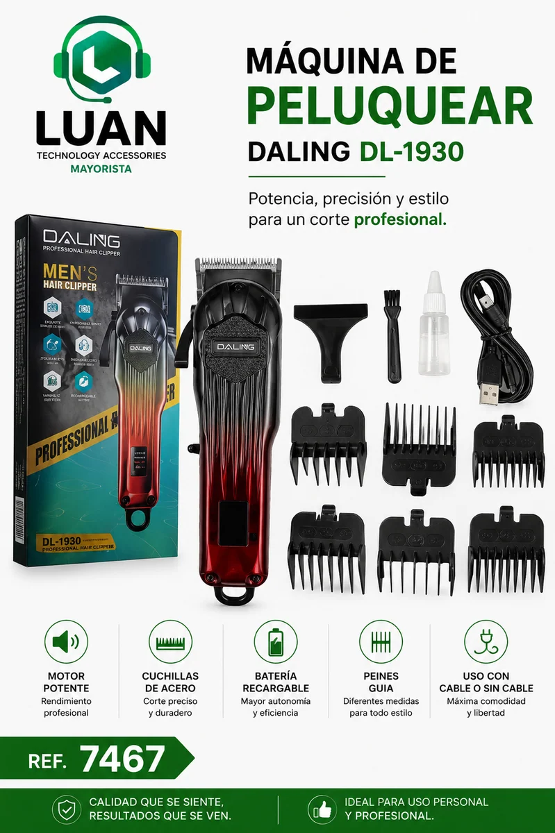 MAQUINA DE PELUQUEAR DL-1930