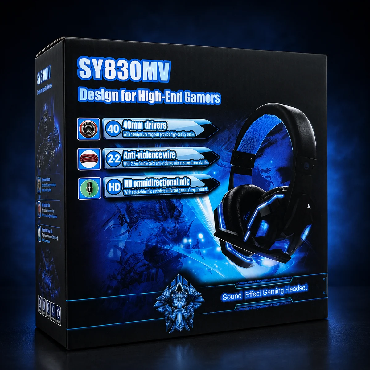 DIADEMA GAMER SY830MV