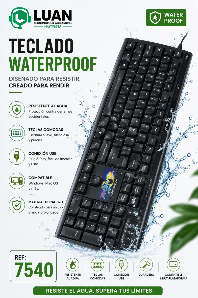 TECLADO DE CABLE JX-560