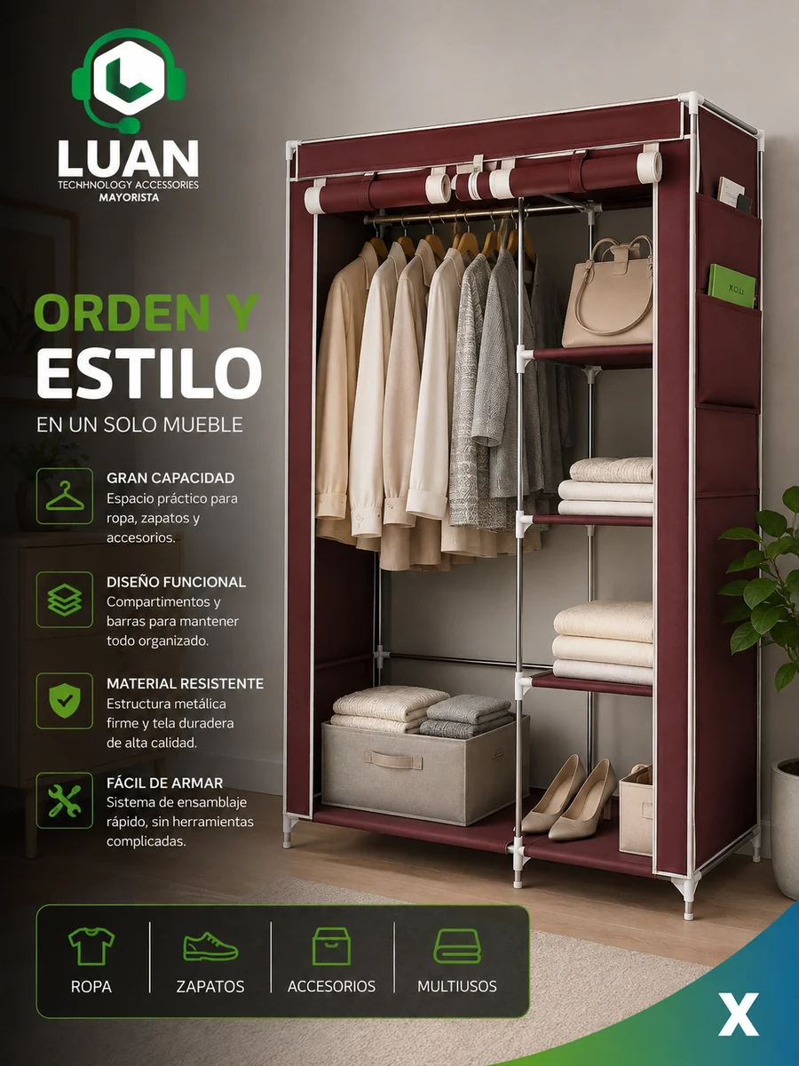 ARMARIO DE TELA 88130
