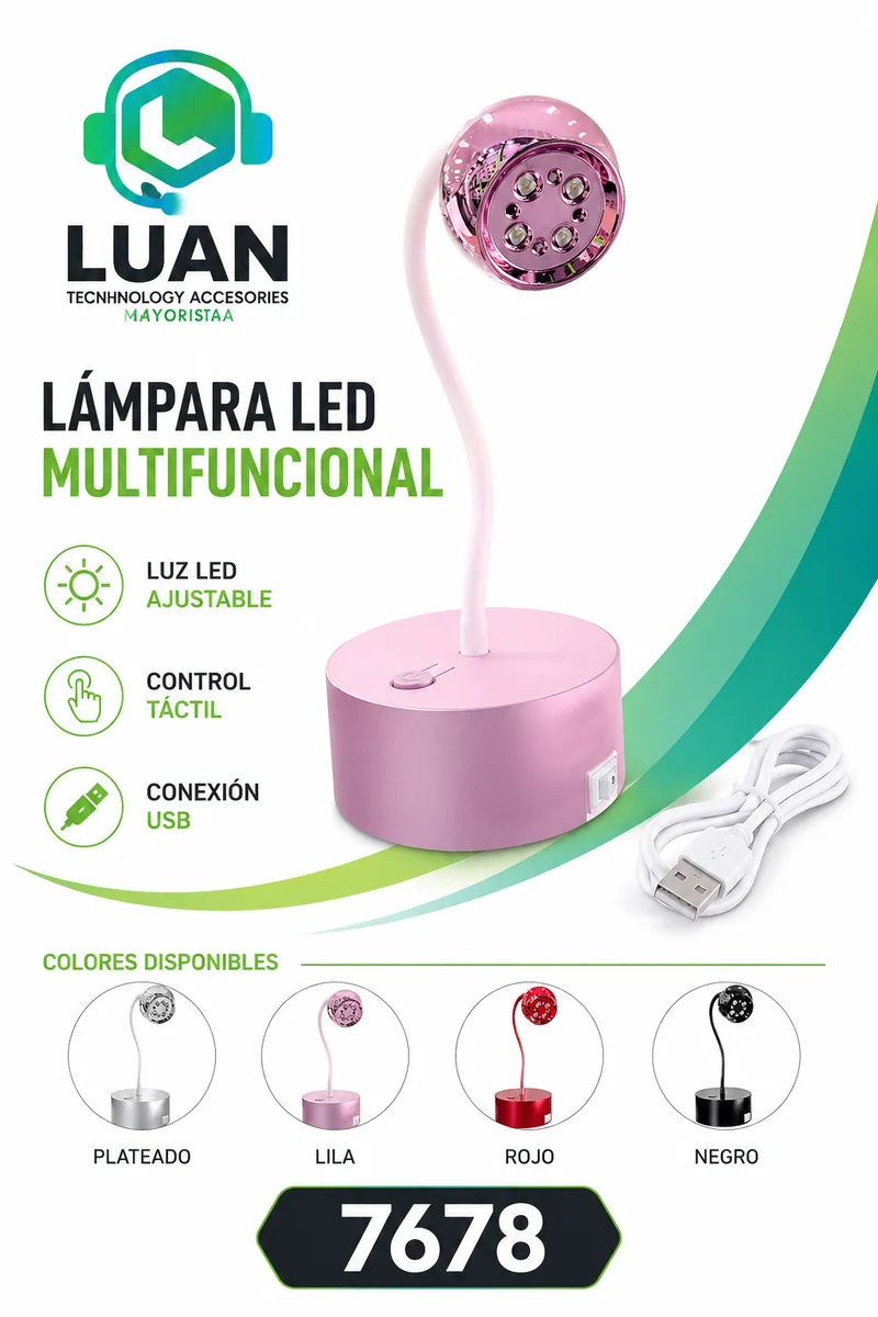 LAMPARA LED MULTIFUNCIONAL