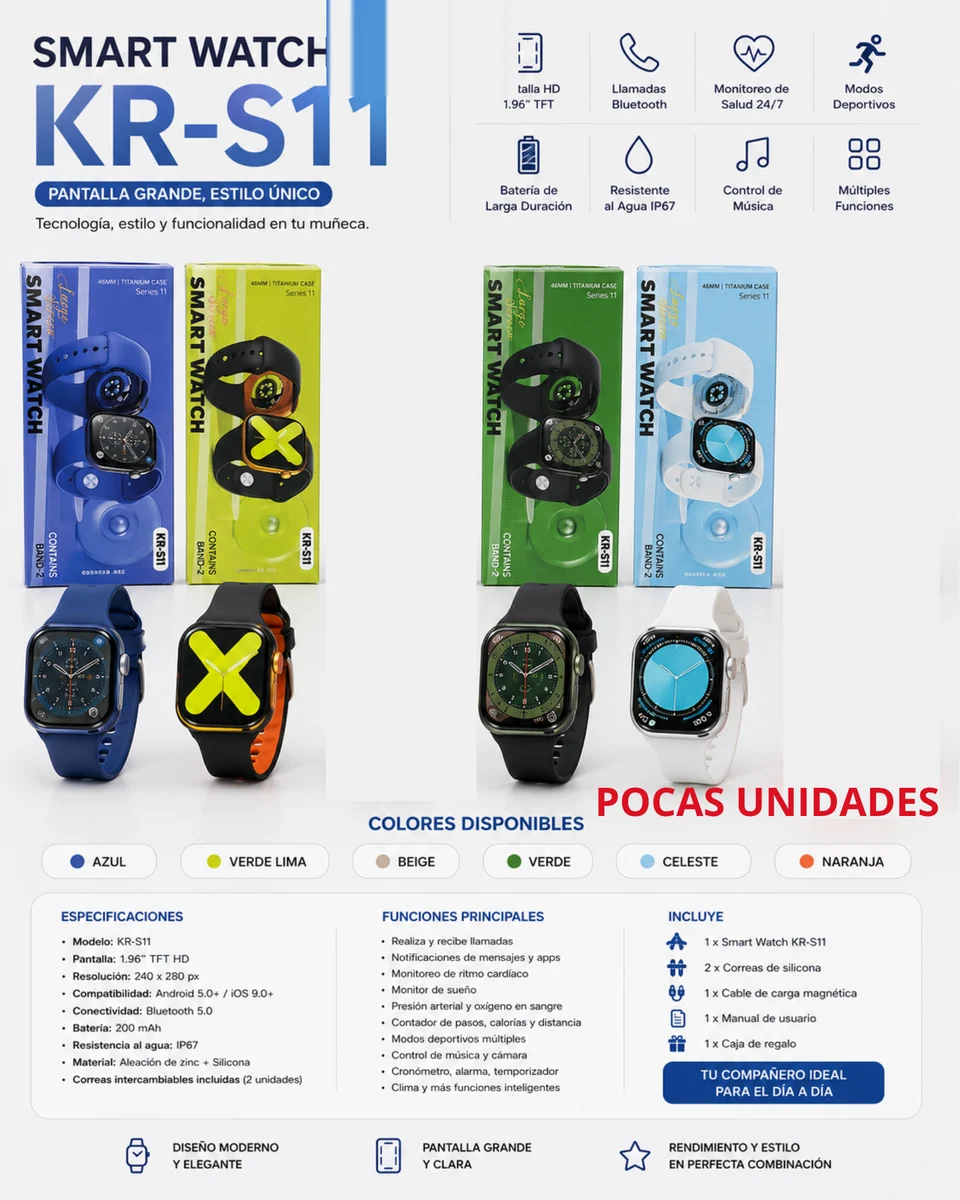 RELOJ SMART WATCH 41MM