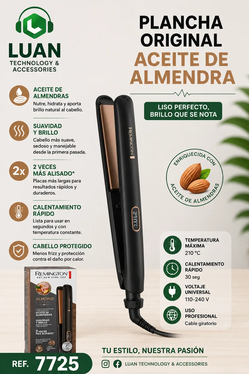 PLANCHA ORIGINAL ACEITE DE ALMENDRA S17A