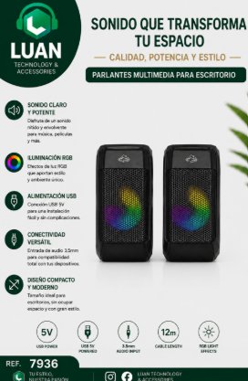 PARLANTE PARA PC HT2825