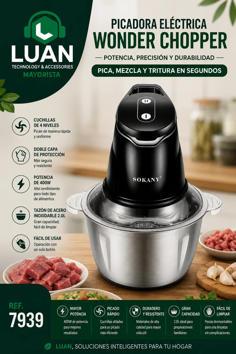 PICADORA SOKANY SK-7020 2L